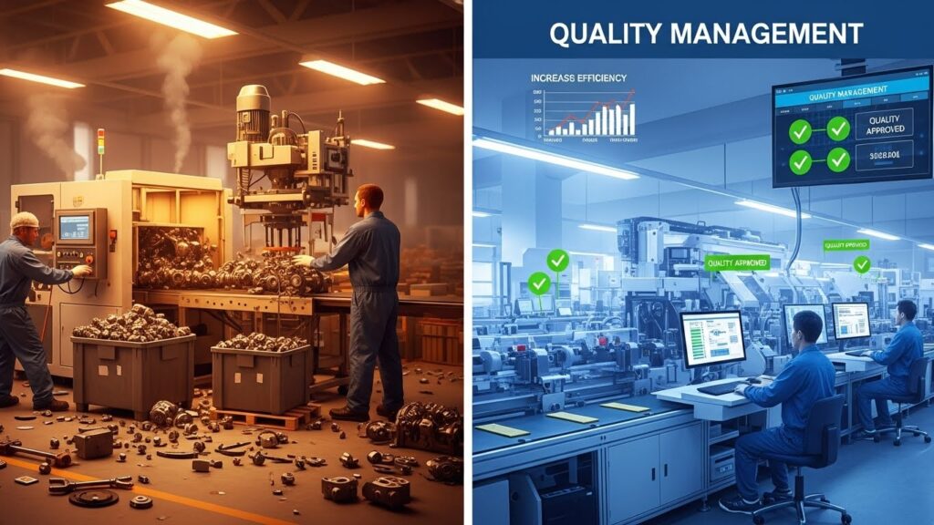 Como a gestão da qualidade elimina gargalos na produção industrial